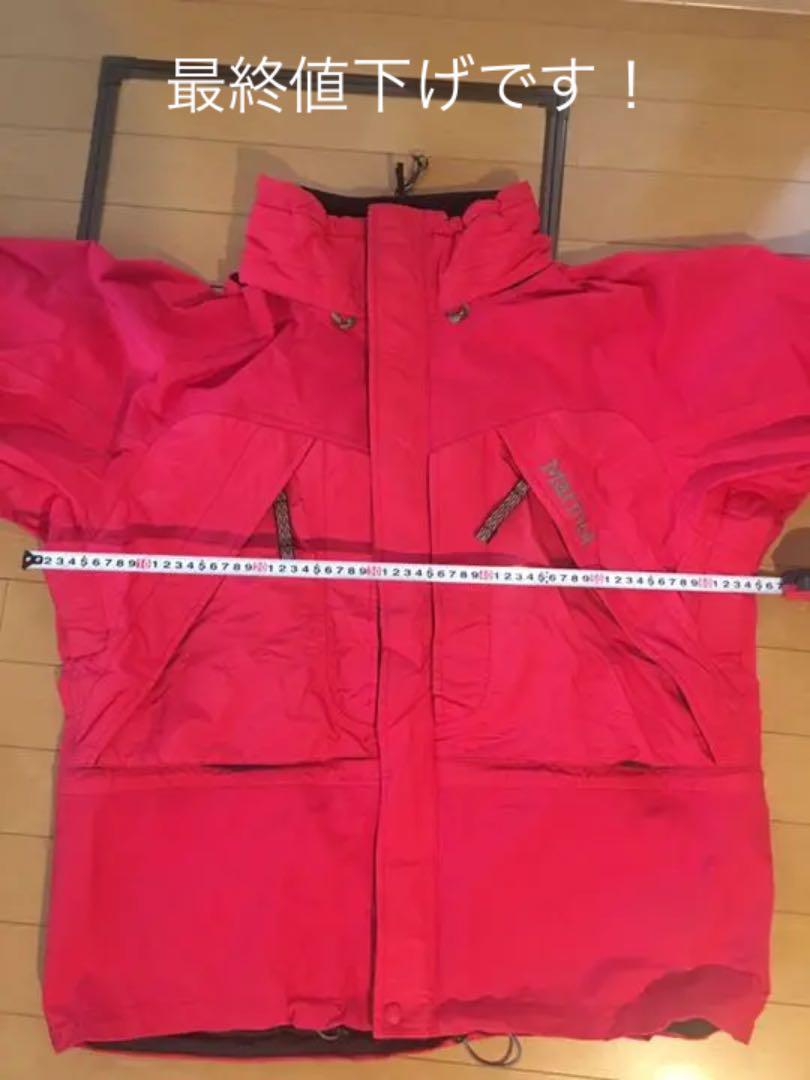 marmot マーモット ゴアテックス レア レッド 美品 スノボ　釣り