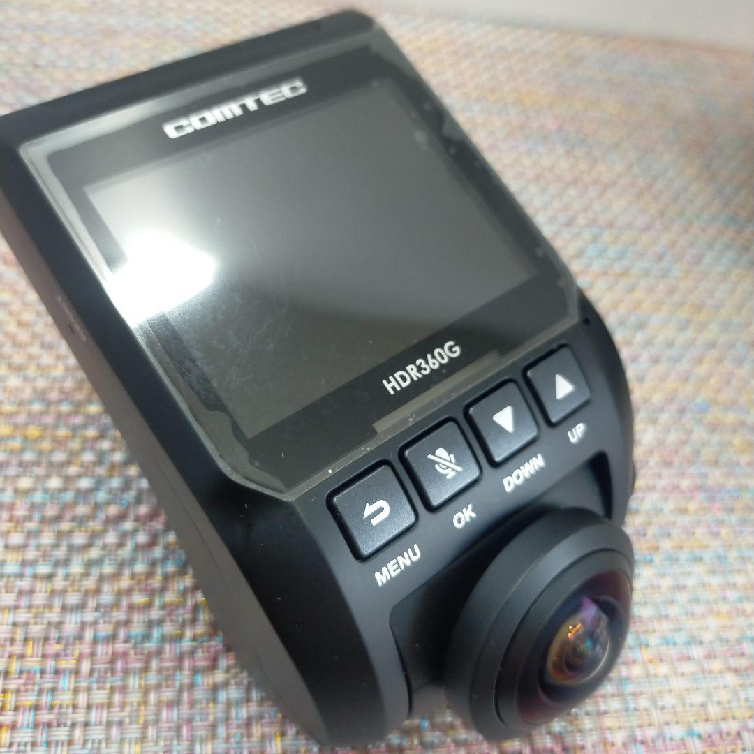 【中古】コムテック ドラレコ HDR360G2個セット 【中古】コムテック ドラレコ HDR360G2個セット