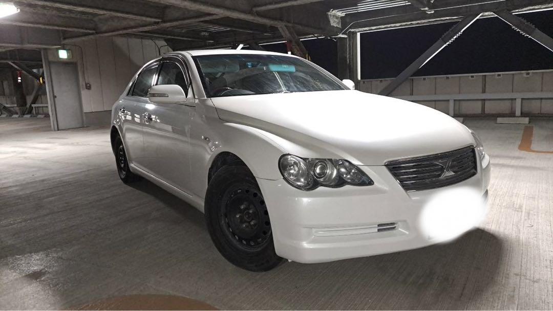 車検長自動車税込！マークX 120系 走行7.1万キロ 車検2年付き！！