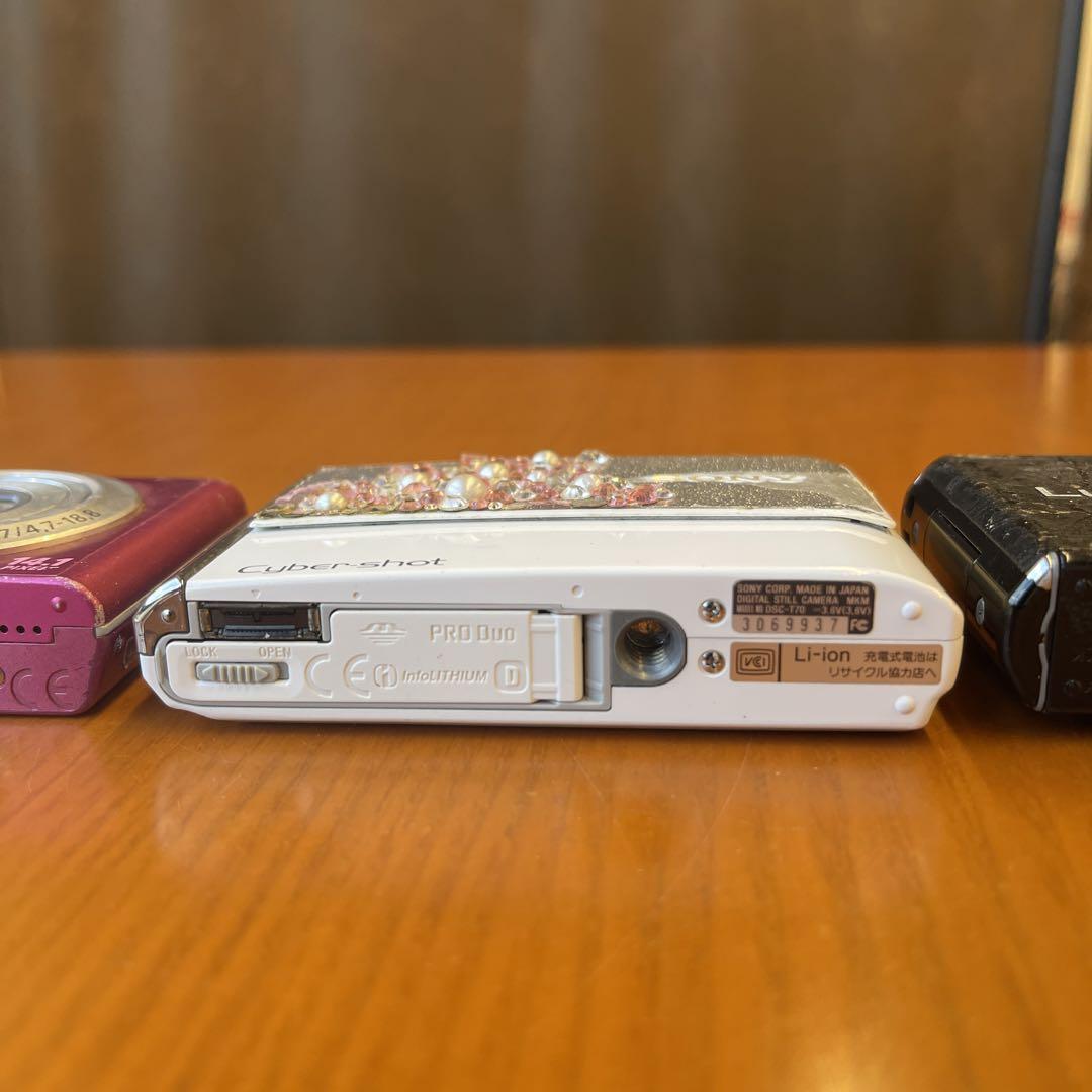 1038 デジカメ 3台 完全ジャンク品