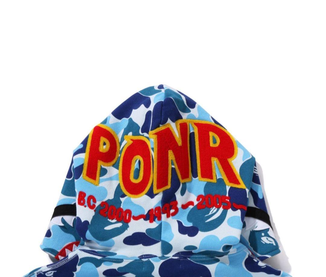 BAPE ABC CAMO SHARK FULL ZIP HOODIE エイプ