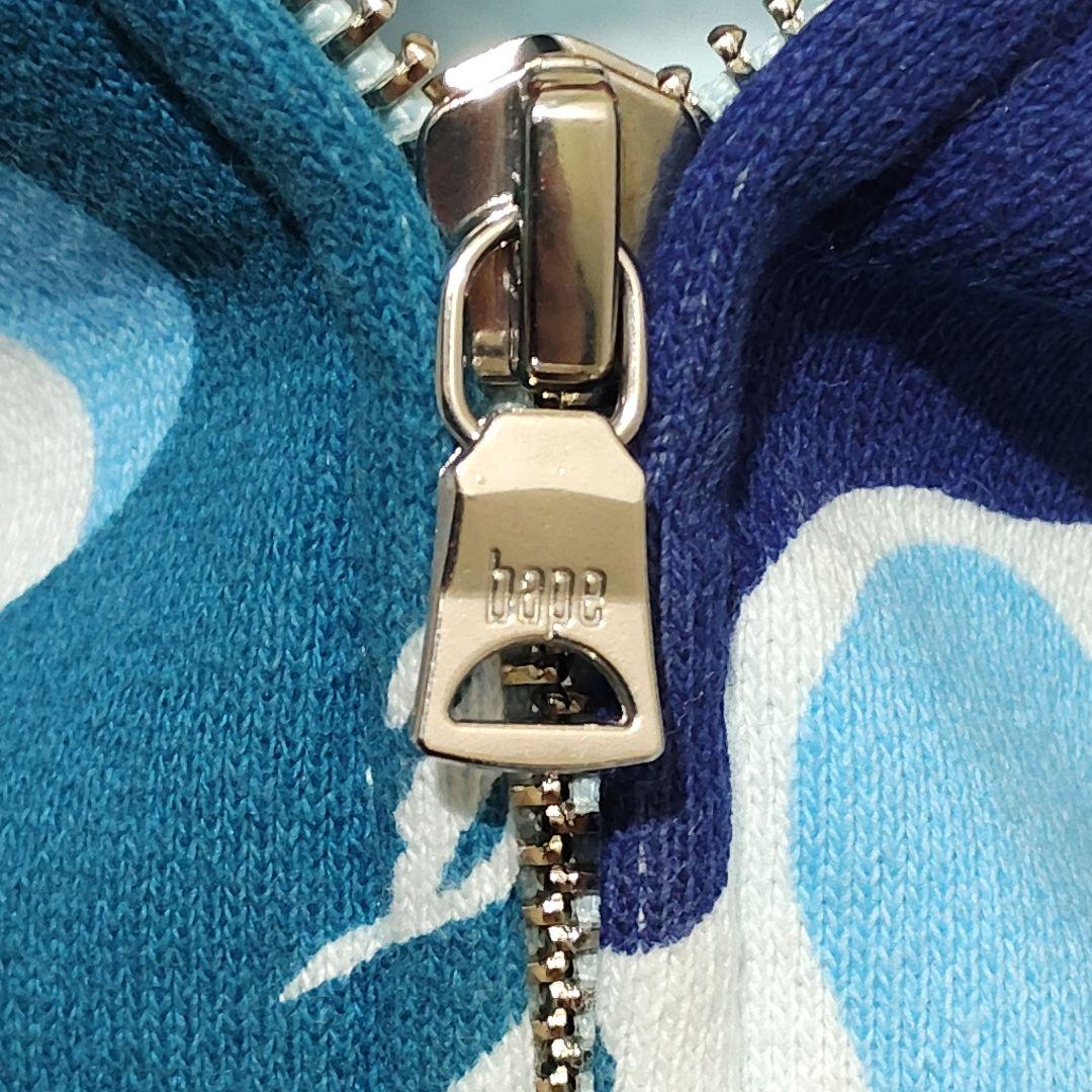 BAPE ABC CAMO SHARK FULL ZIP HOODIE エイプ
