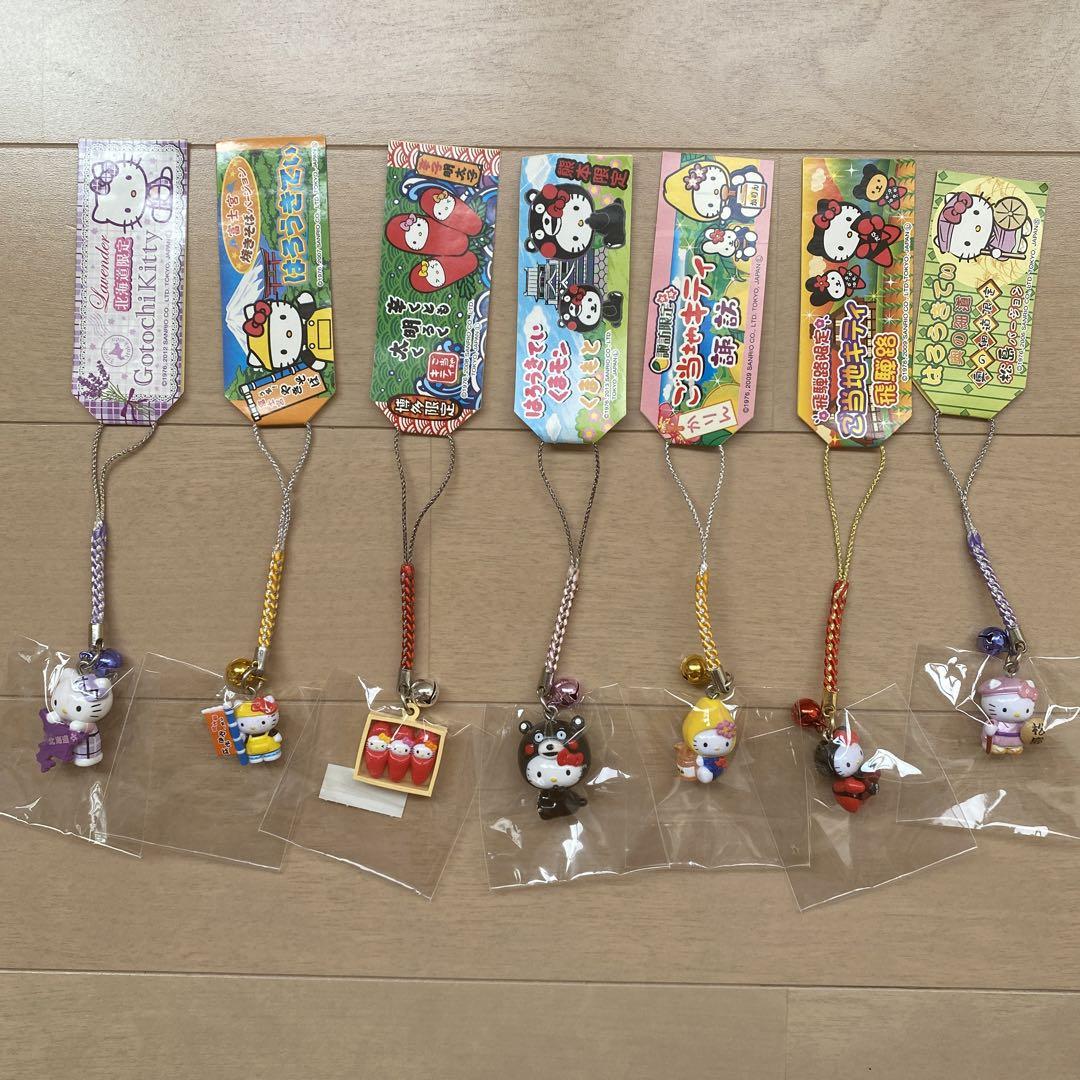 ご当地キティ キティちゃん 根付け キーホルダー ストラップ まとめ売り ご当地
