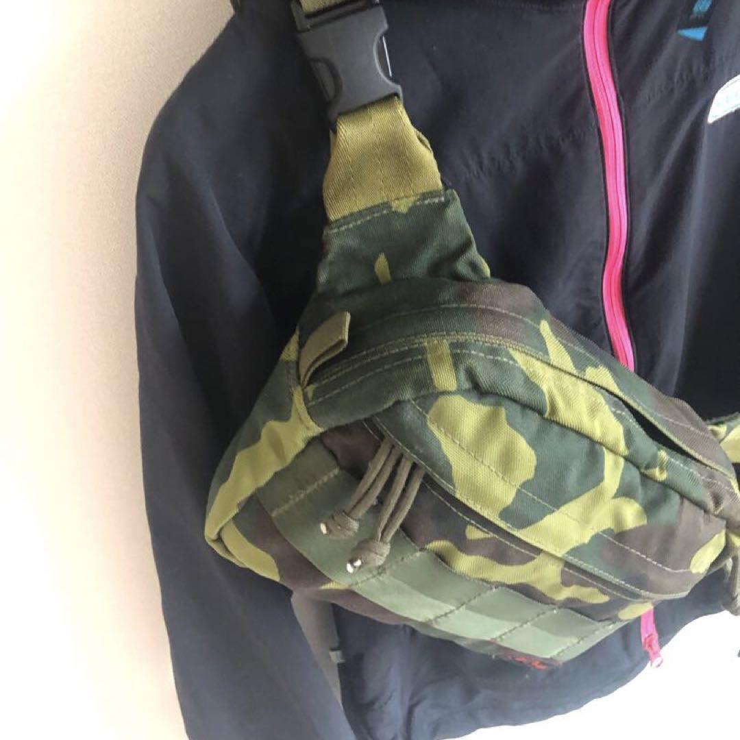 【国産】 ✨美品・希少✨ カモフラージュ USA製 ボディバッグ BRIEFING バッグ