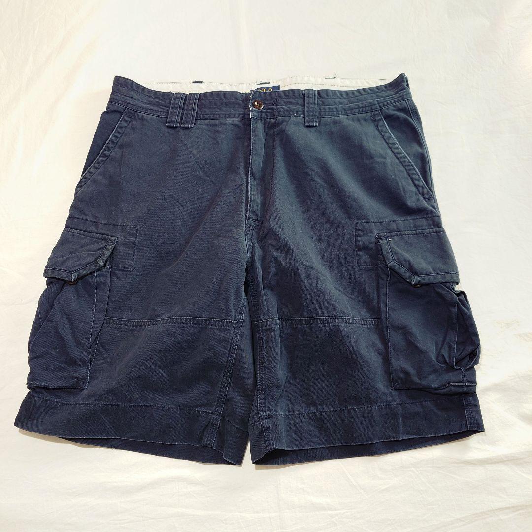【フェード】Ralph Lauren ラルフローレン カーゴショーツ ネイビー
