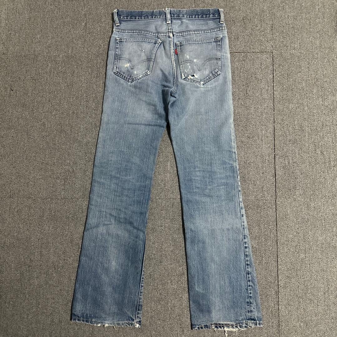楽天カード分割】 LEVI'S 517 66前期 ボタン裏2 70s フレアデニム