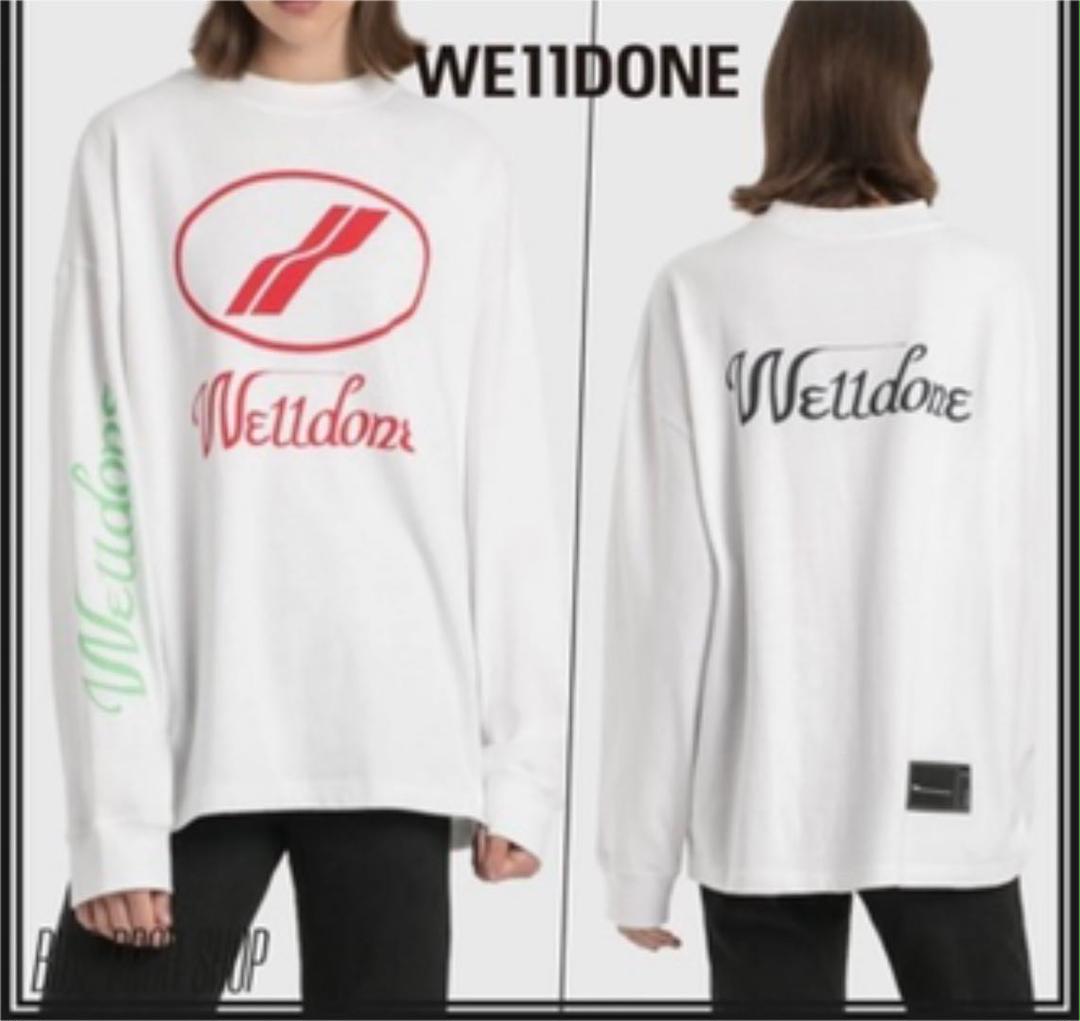 ウェルダン WE11DONE ロゴスウェットシャツ - theline.cl