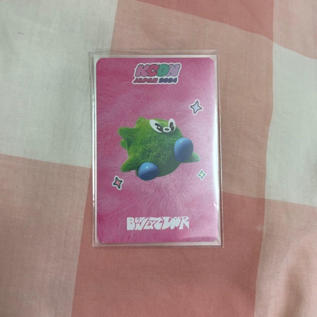 BOYNEXTDOOR ジェヒョン KCON JAPAN 8000円購入特典