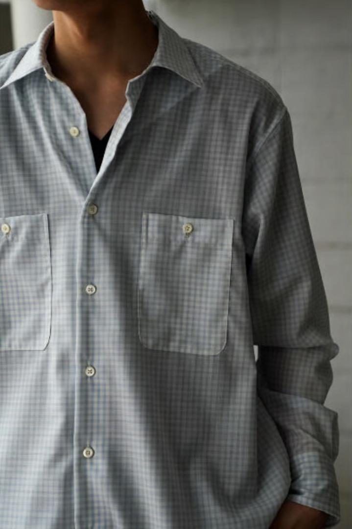トップス MAATEE&SONS Ex H WOOL WORK SHIRTS