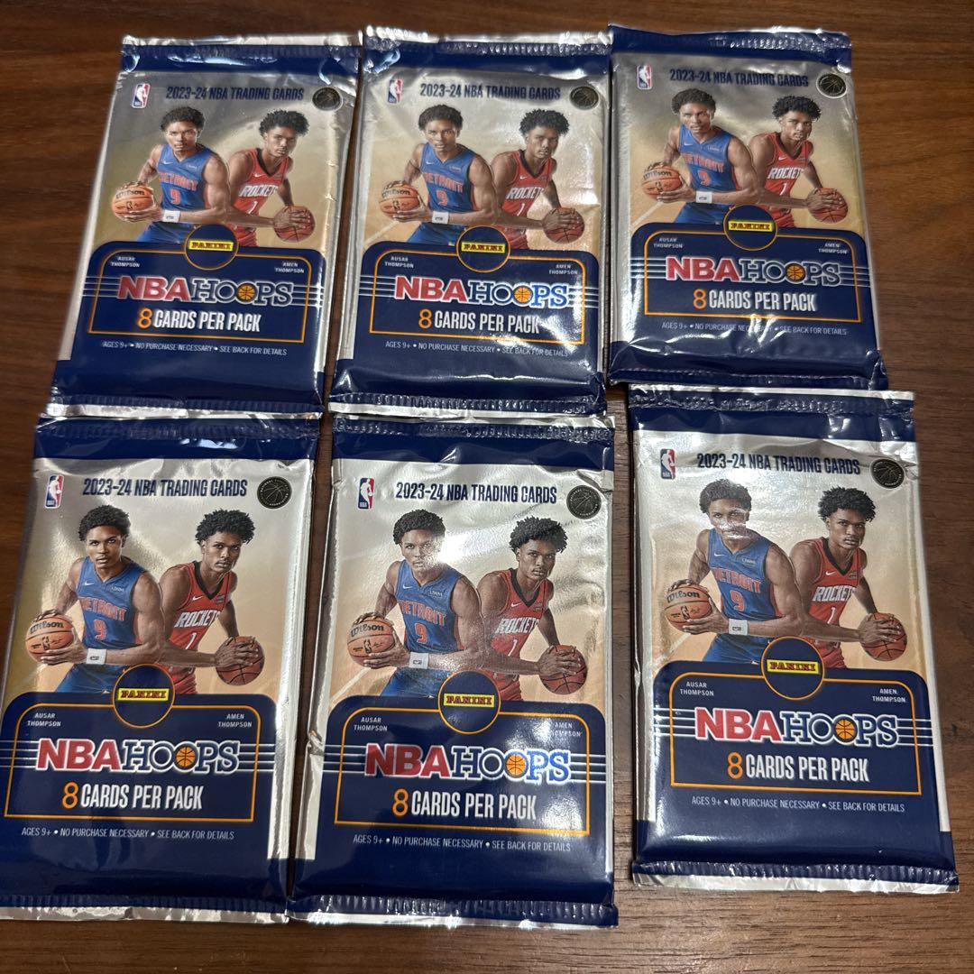 2023/24 Panini NBA Hoops バスケットボール 6パック