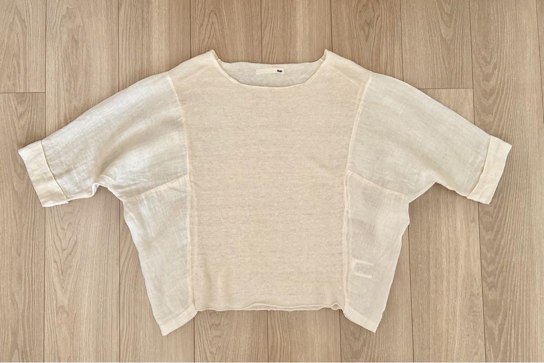 【未使用】evam eva リネンニット