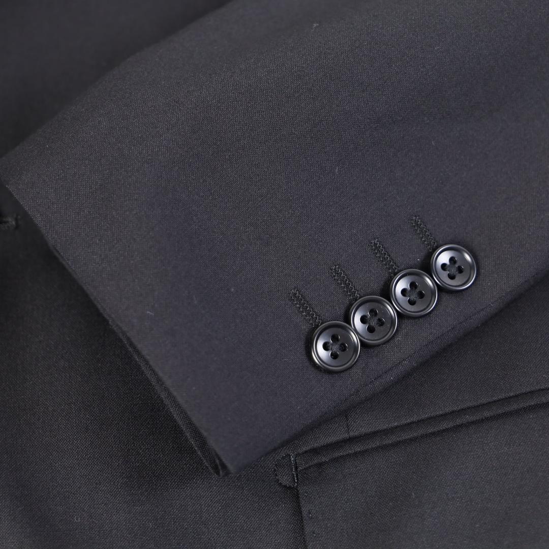 554 新品♡オンワード MACKENZIE 定番ブラックスーツ ビジネスY6