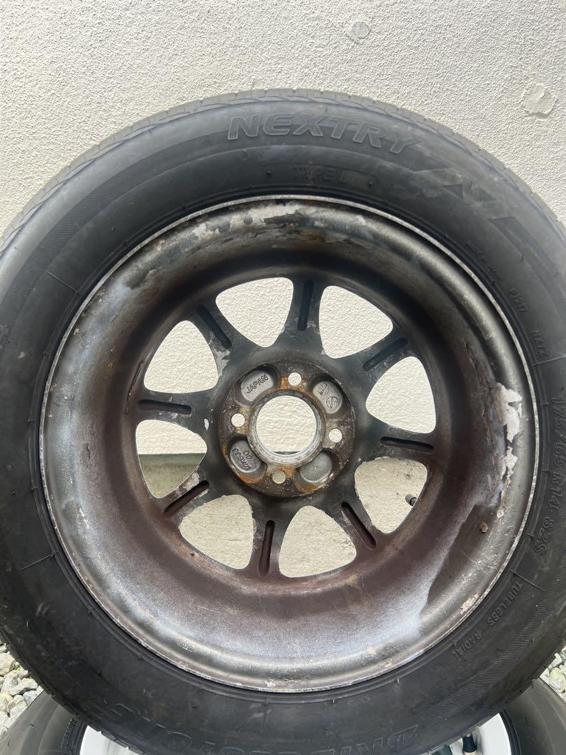 エンケイ 14インチホイール 175/65R14 14×6JJ PCD100