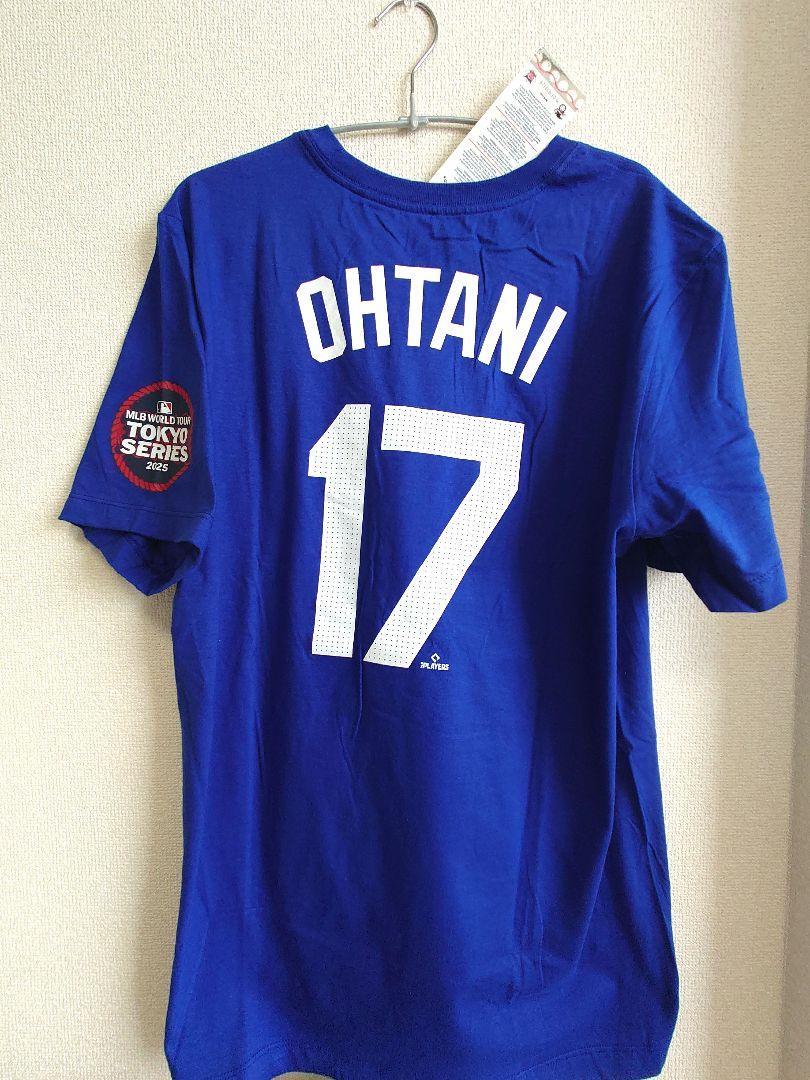 2025最新のスタイル 限定品‼️MLB東京シリーズ25】OHTANI背番号TシャツM タグ付 記念グッズ