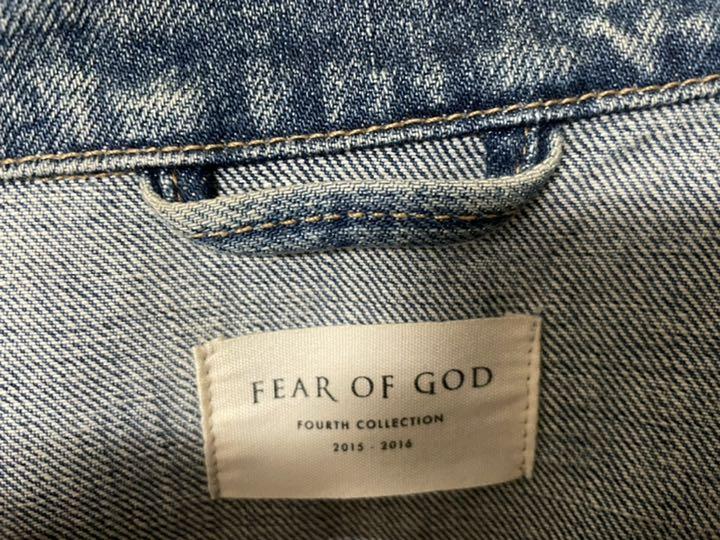 ジャケット・アウター Fear of God 4th denim tracker jacket