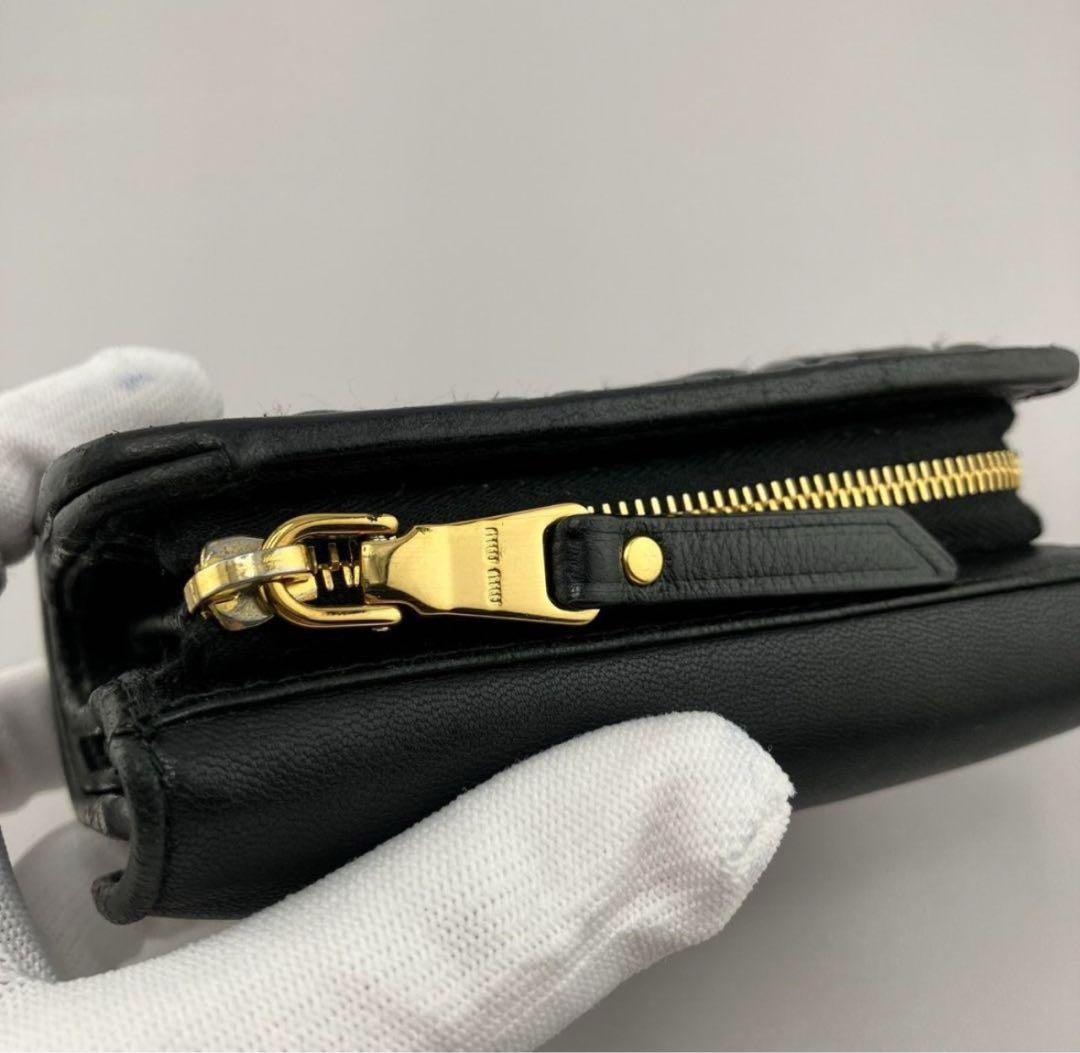 miumiu財布 miumiu3つ折り財布
