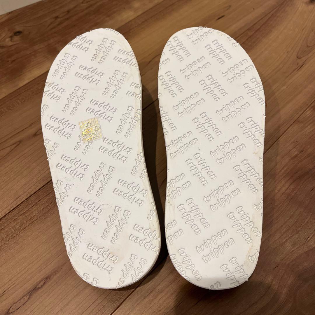 未使用品　trippen ムートンサンダル36 （23-23.5cm相当）