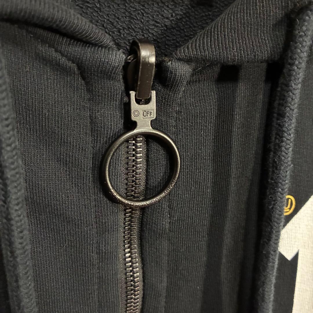 【最高コラボ】オフホワイト アンダーカバー リバーシブルジップパーカー M 【最高コラボ】オフホワイト アンダーカバー リバーシブルジップパーカー M