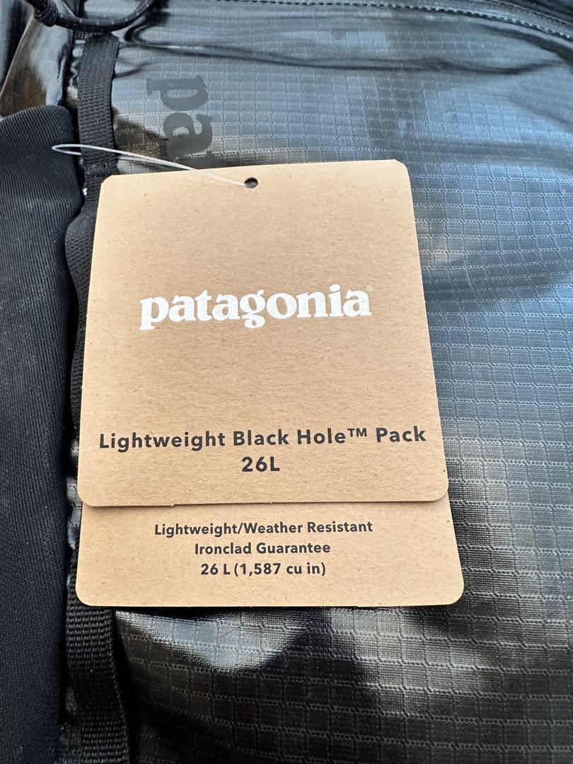 patagonia ブラックバックパック