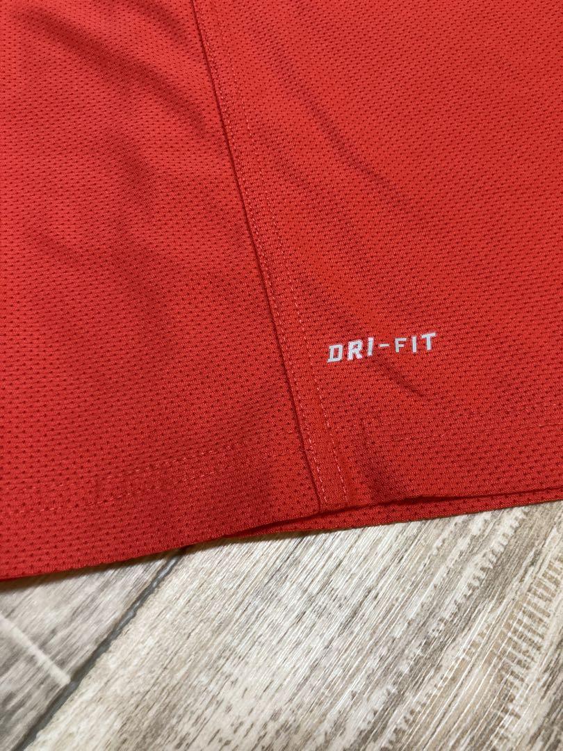 Nike Dri-FIT レッド タンクトップ kids M 145cm - メルカリ