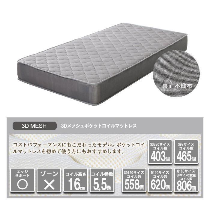 RUES【ルース】ベッドフレーム　シングル　マットレス別売　 【一年保証付】