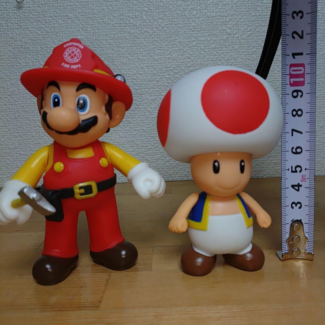 スーパーマリオ フィギュア セット マリオ キノピオ - メルカリ