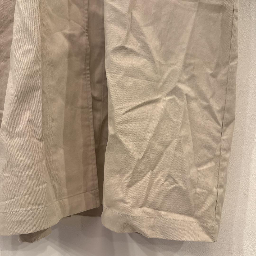 each トレンチコート ロングベージュ系綿100% 韓国ファッション M〜L each トレンチコート ロングベージュ系綿100% 韓国ファッション M〜L