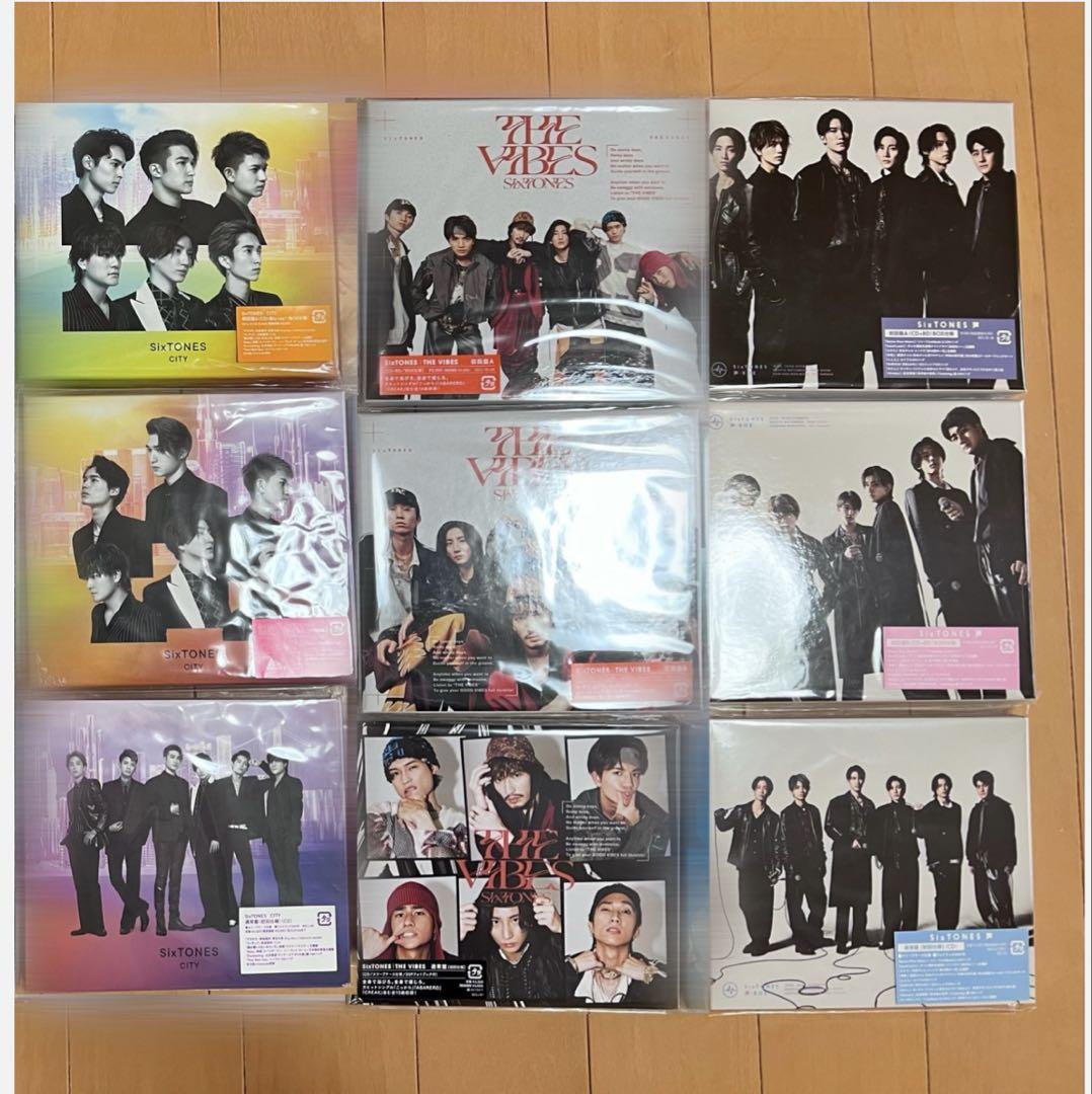 SixTONES アルバム 9枚 まとめ売り CD Blu-ray
