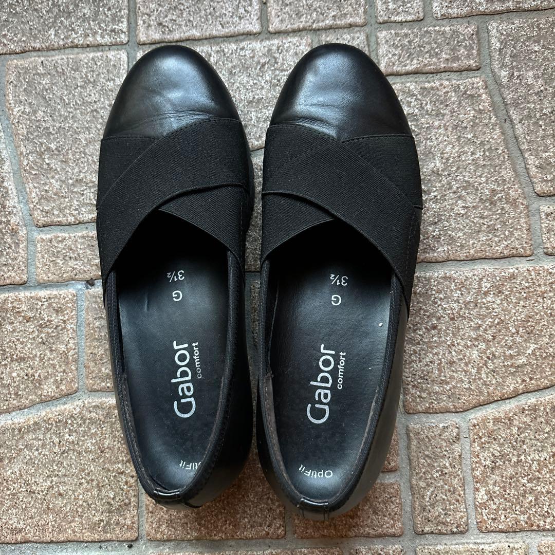 Gabor comfort スリッポン 36 黒