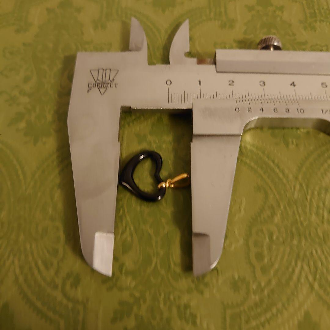 K18 ハート型ペンダントトップ
