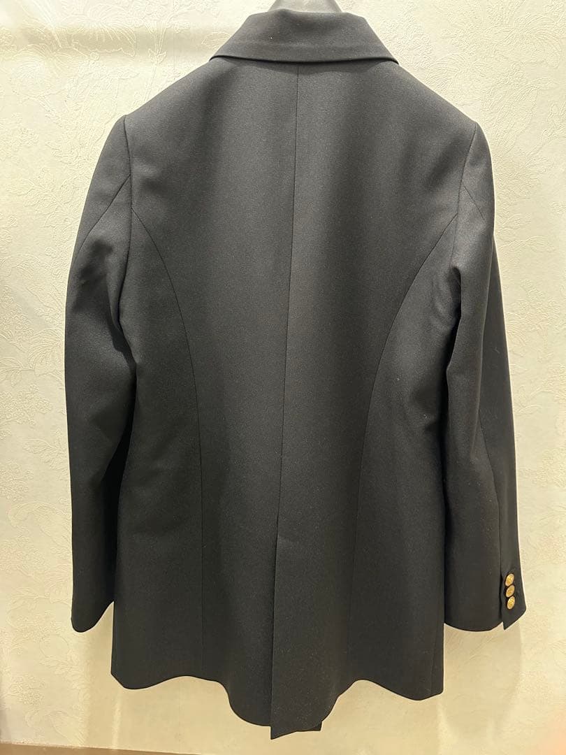 美品　GALLARDAGALANTE ピークドラペルジャケット　ブラック