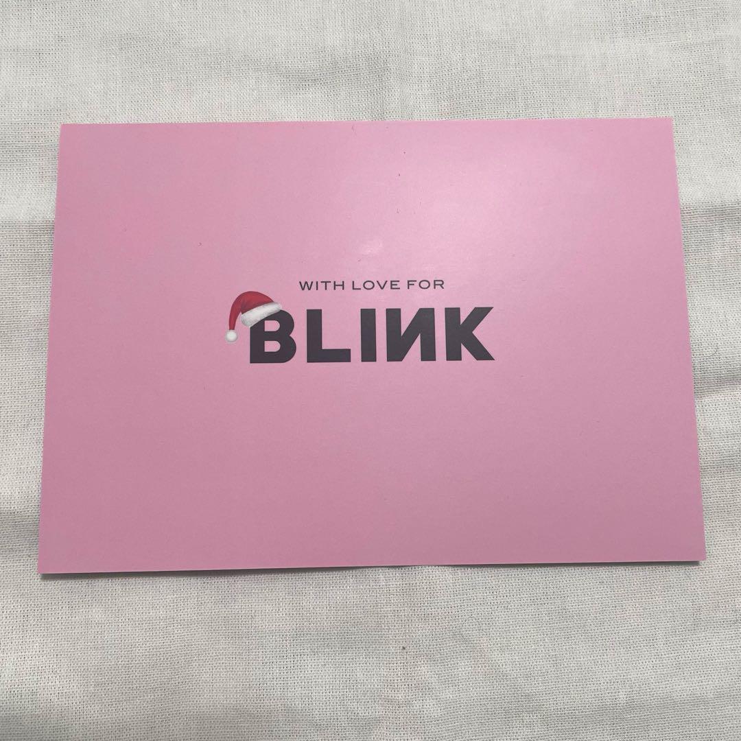 black pink fc限定 ポストカード クリスマス blink - メルカリ
