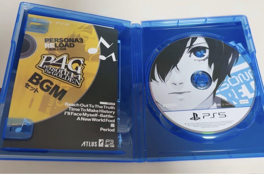 PS5 ペルソナ3リロード 通常版 先着購入特典DLC付き★