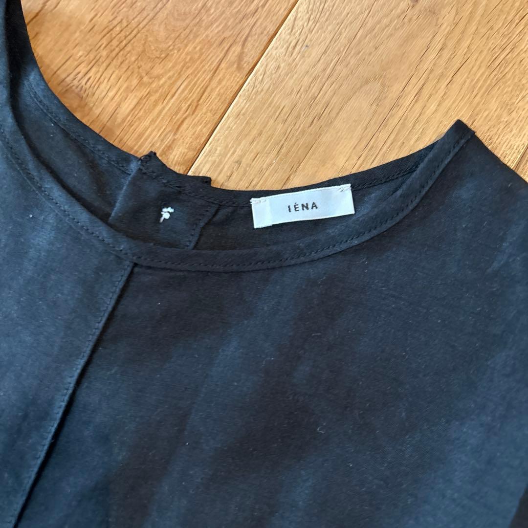 IENA 追加 ラミー　リヨセル　ノーカラー　ブラウス イエナ