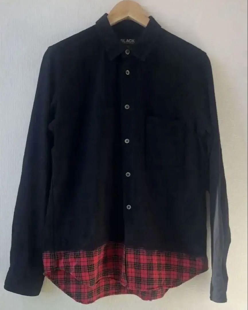 BLACK Comme des Garçonsチェックシャツ