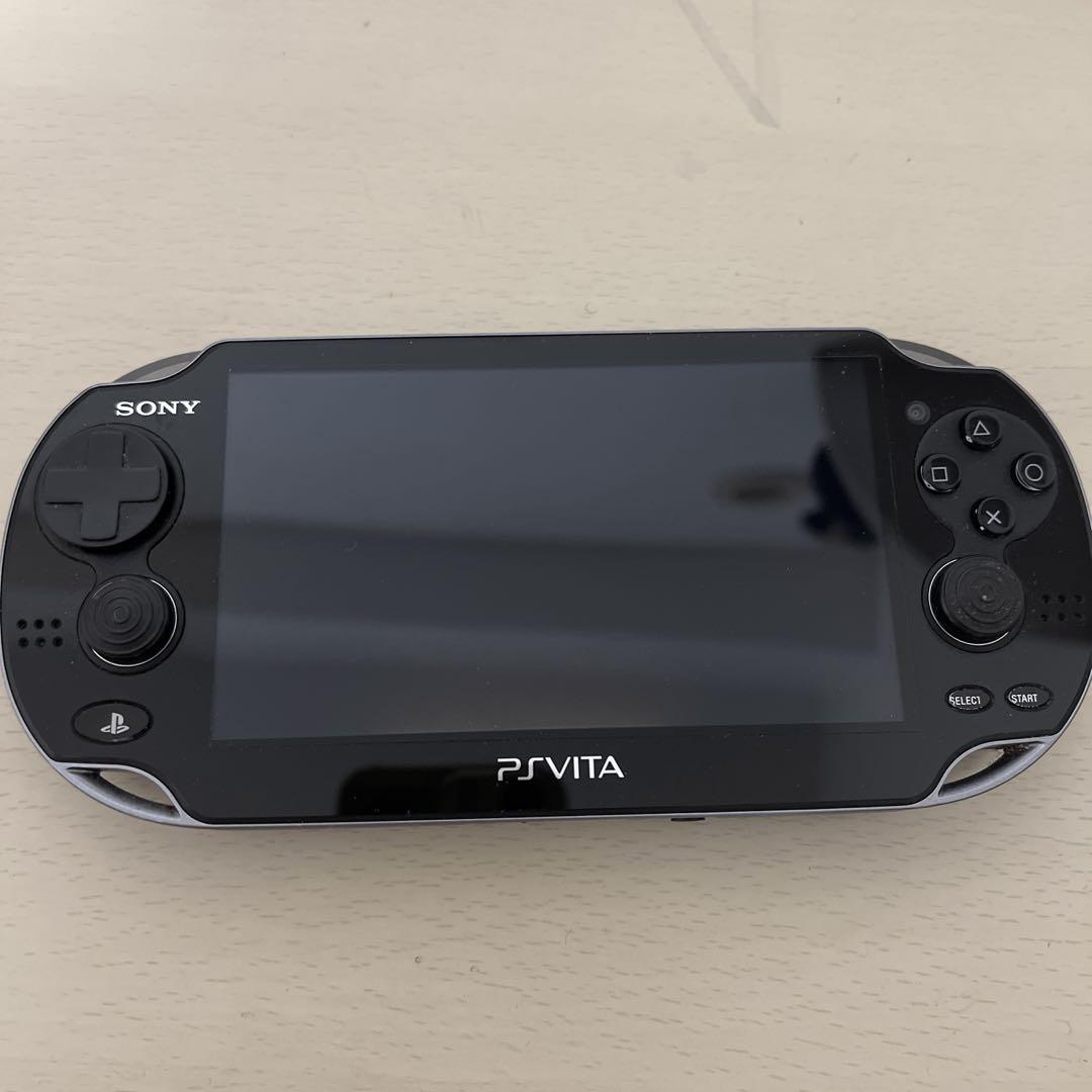 PSVitaPCH-1000本体ブラック ハードカバー 収納ケース