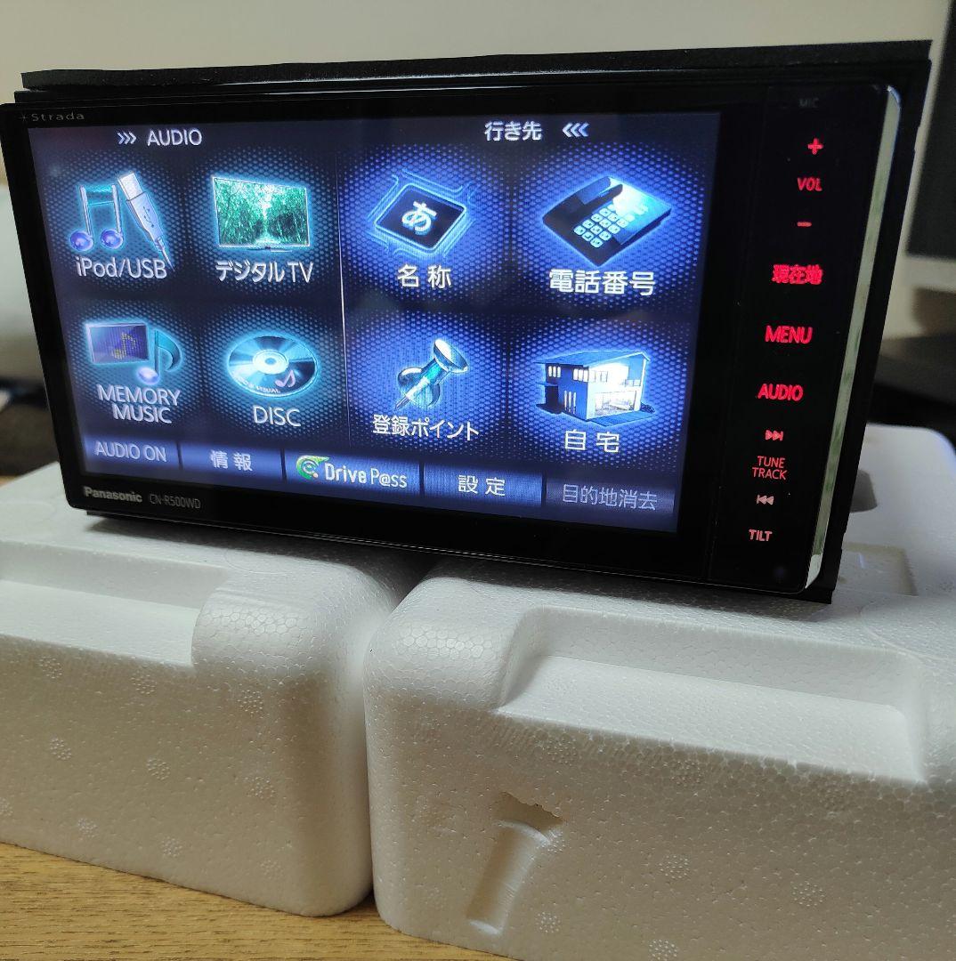 パナソニック ストラーダ CN-R500WD フルセグナビ スバルPanasonic BRIGHTFACE_UK