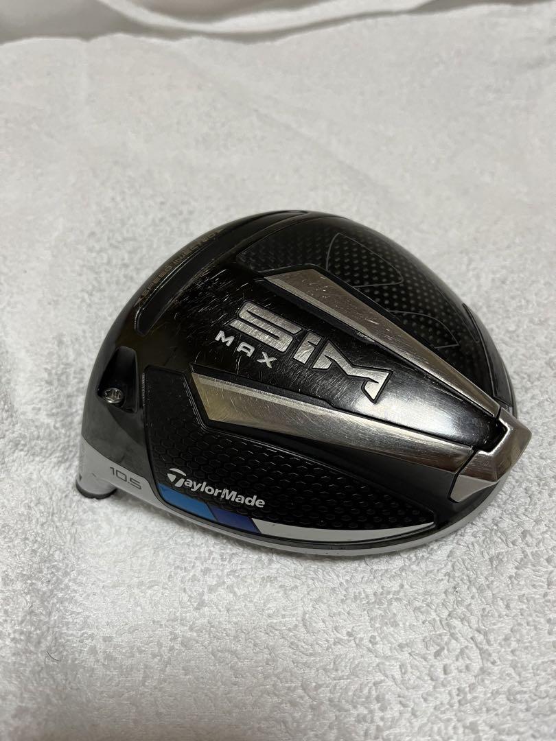 SiM MAX ドライバー レフティ 10.5度 ヘッドのみ
