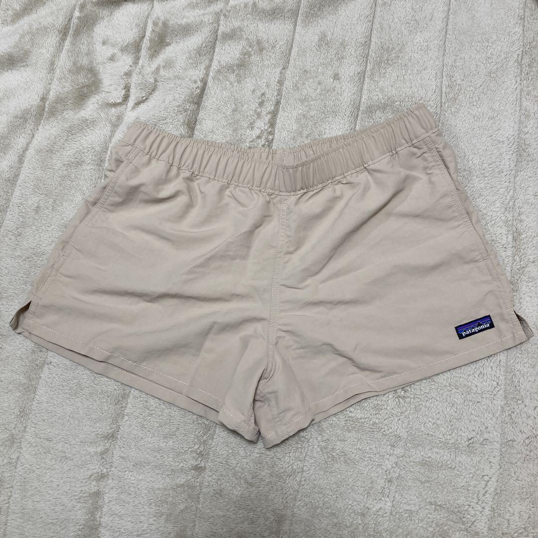 patagonia ベージュ ショートパンツ　S