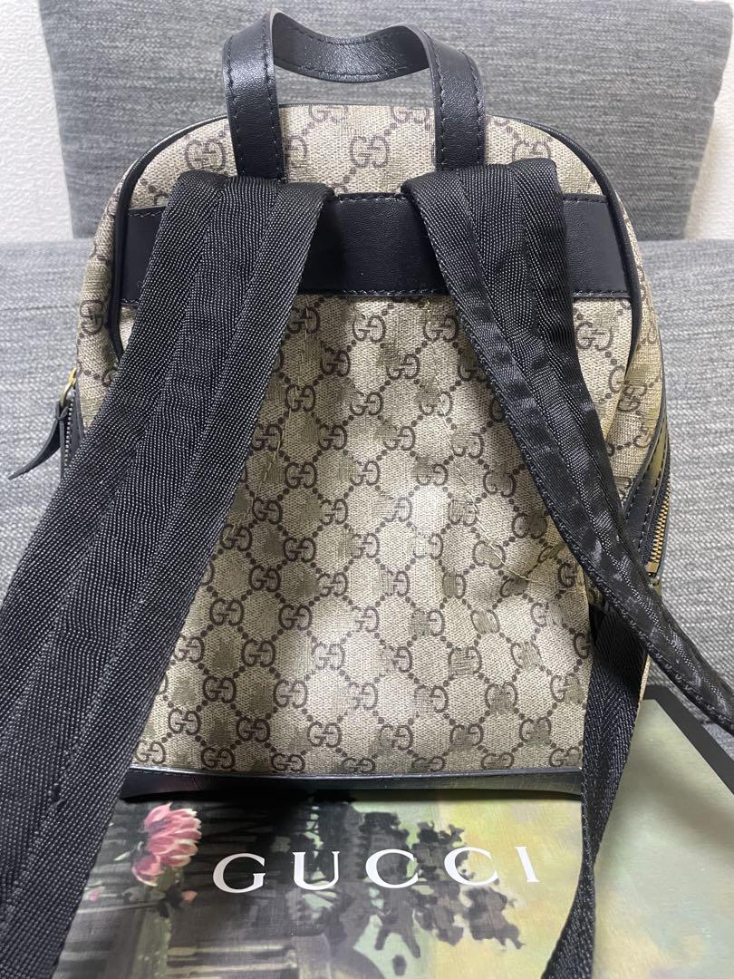 GUCCI GGキャンバス リュック 蜂