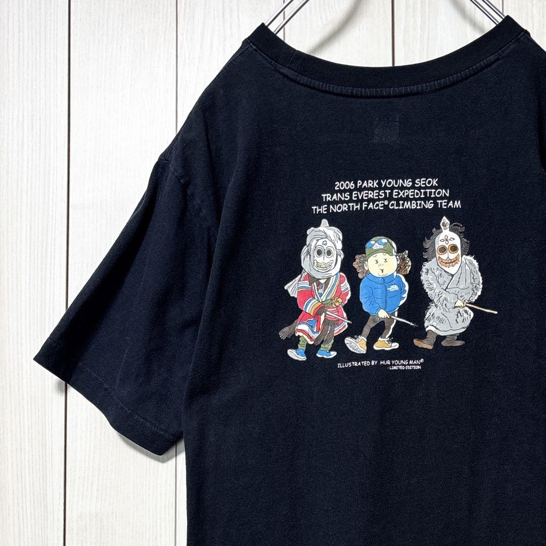 希少 ノースフェイス Tシャツ 半袖 2006年 エベレスト登山 限定 コラボ