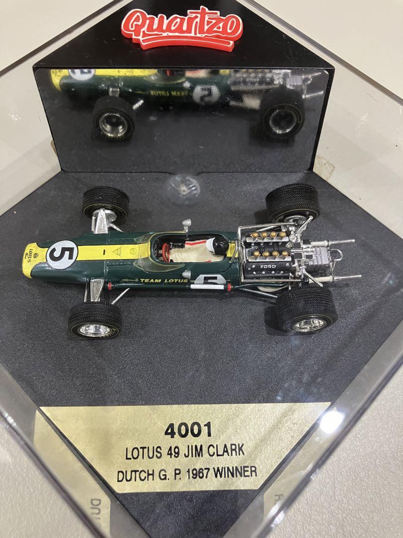 F1 ロータス49 ジムクラーク1/43Quartzo製
