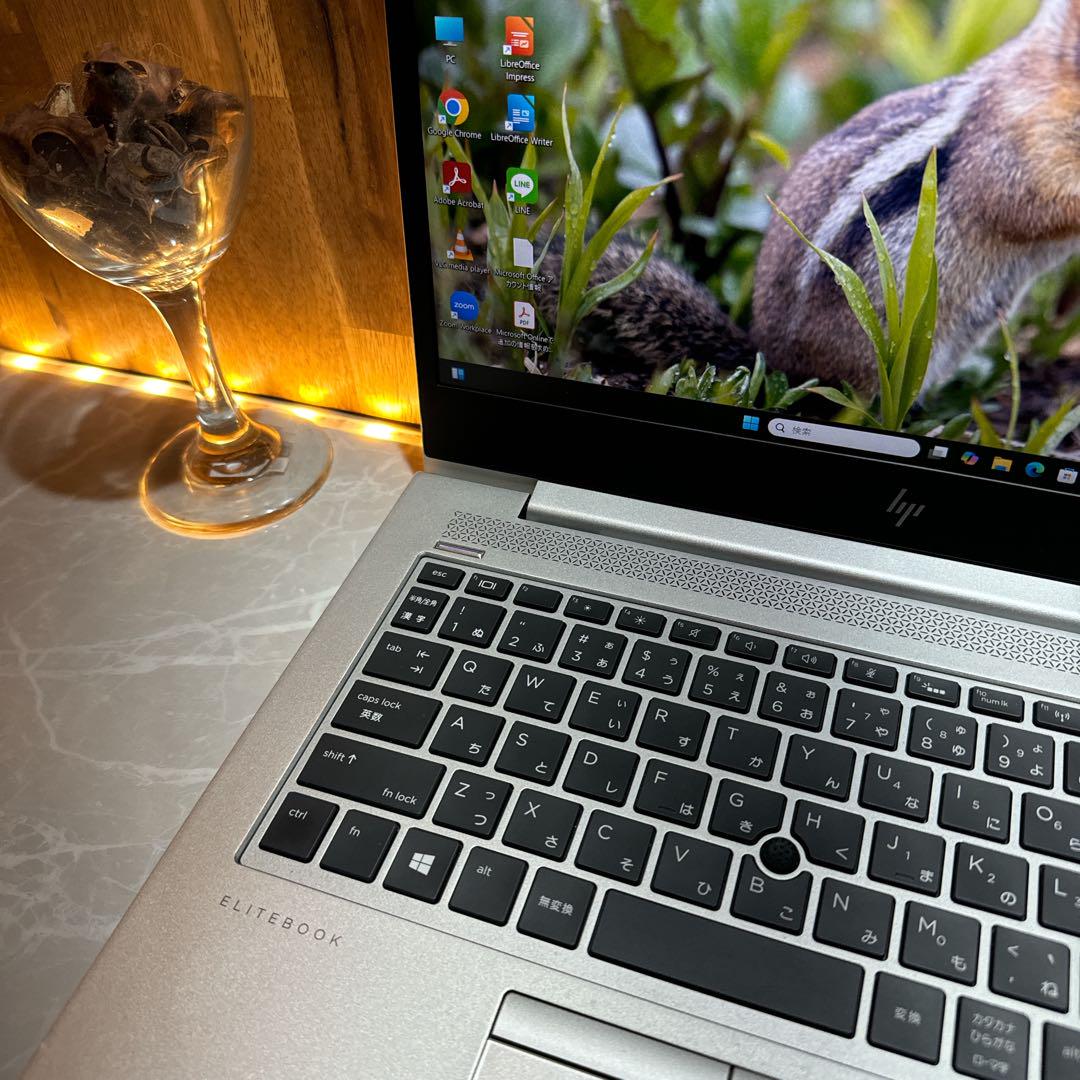 メモリ32GB‼️HP EliteBook☘最高峰i7☘512GB☘ノートパソコン メモリ32GB搭載‼️HP Elitebook 830☘最高峰i7☘ノートパソコン