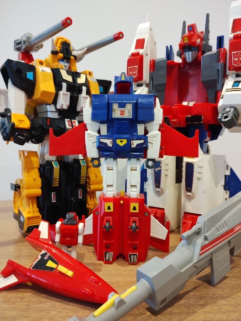 トランスフォーマー　スターセイバー＆ビクトリーレオ　1989年当時物