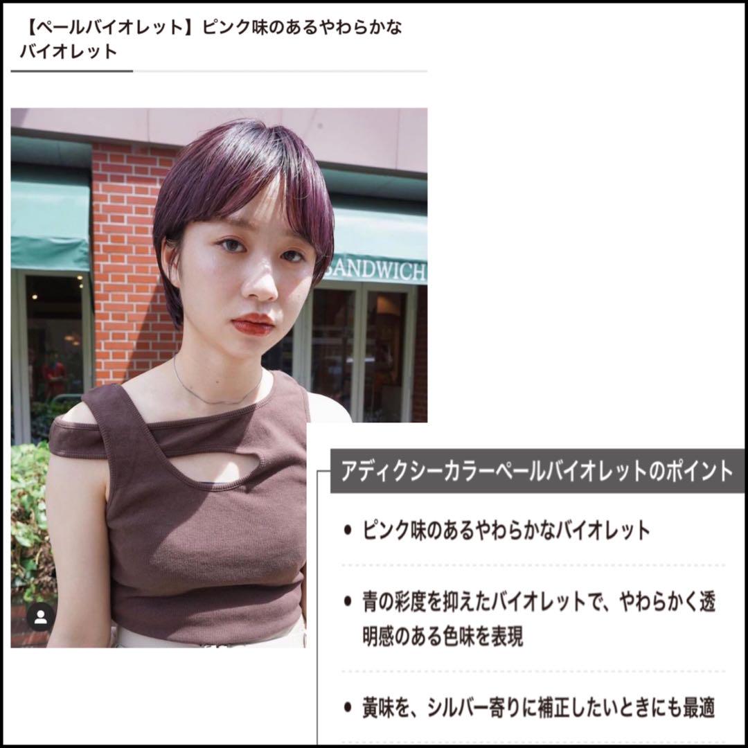 【9）CG、シャンプー】♥️FIBREPLEX ブルー ホワイトブリーチ割引♥️ アディクシー【バイオレ】♥️FIBREPLEX ブルー ホワイト