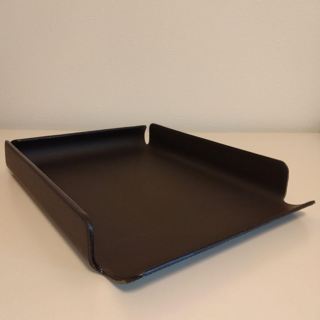 ☆素敵書斎☆レザーの書類トレー