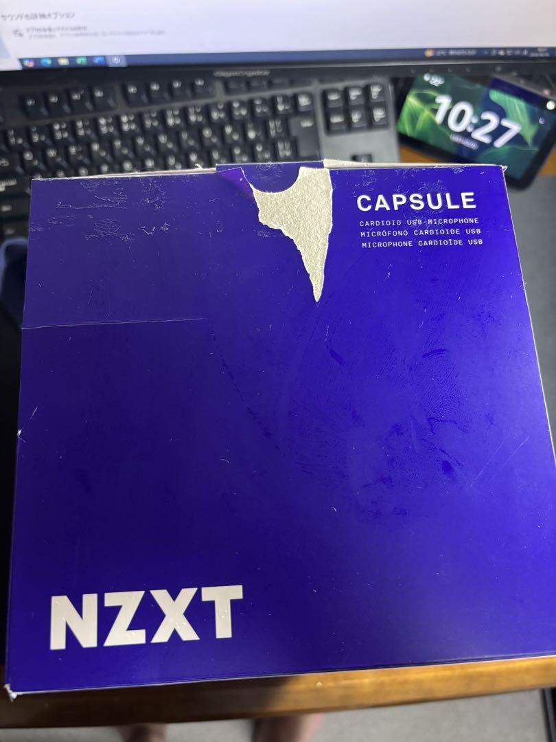 NZXT USBコンデンサーマイクロホンCapsule