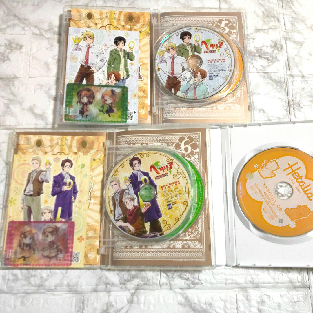 ヘタリアWorld Series DVD 全巻セット