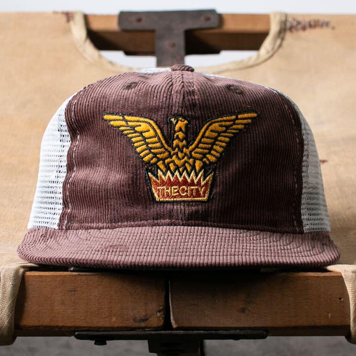 Ebbets Field Flannels ベージュキャップ EBBETS FIELD FLANNELS(ファッション) ベースボールキャップ エ