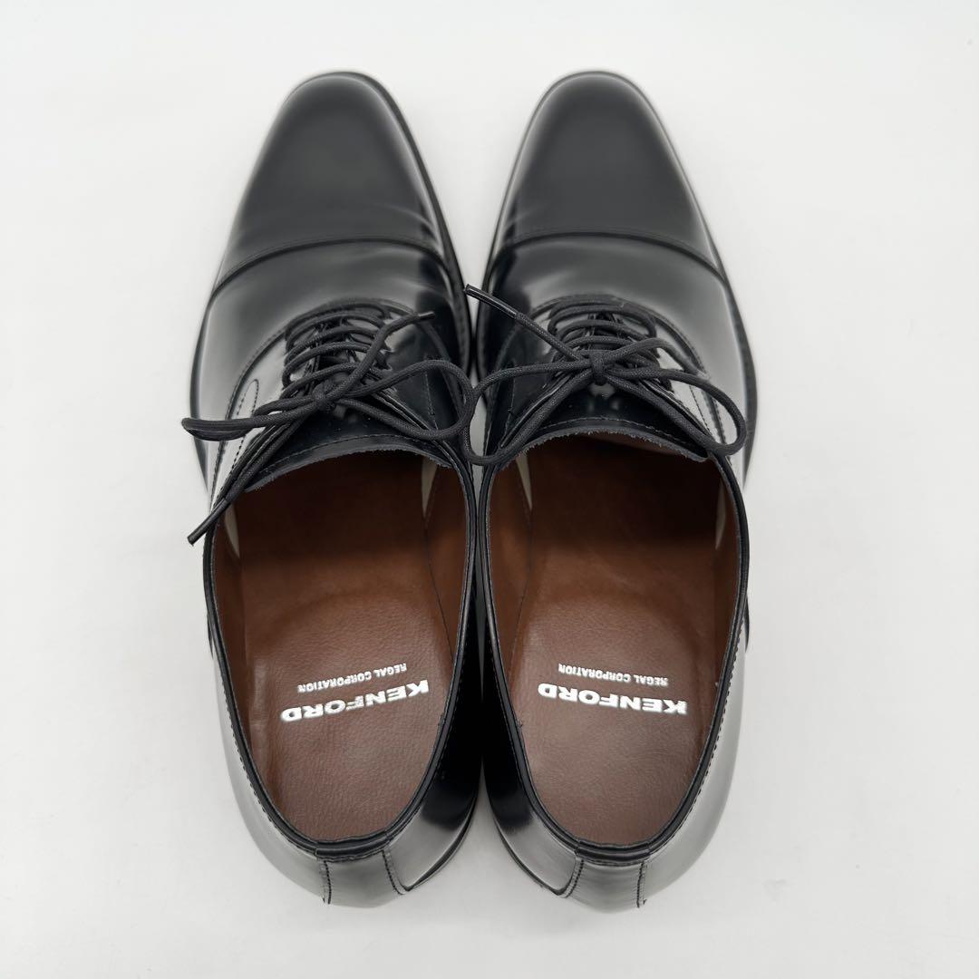 〈美品〉KENFORD ケンフォード【27cm】ストレートチップ 黒 ブラック